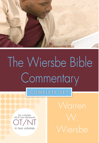 Wiersbe Bible Commentary 2 Vol Set - Warren Wiersbe | David C. Cook