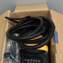 10S Fast Heating Heavy Duty Steam Cleaner 7 Adjustable Levels, 1.6 Quarts Tank, Continuous Spray, Natural Deep Cleaner, Portable Handheld Steamer with 15 Accessories for Home, Car, Tile (Yellow)