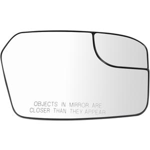 TRQ Passenger Side Mirror Glass Convex Snap On Compatible with 2011-2012 Ford Fusion FO1325208 TRQ Passenger Side Mirror Glass Convex Snap On Compatible with 2011-2012 Ford Fusion FO1325208