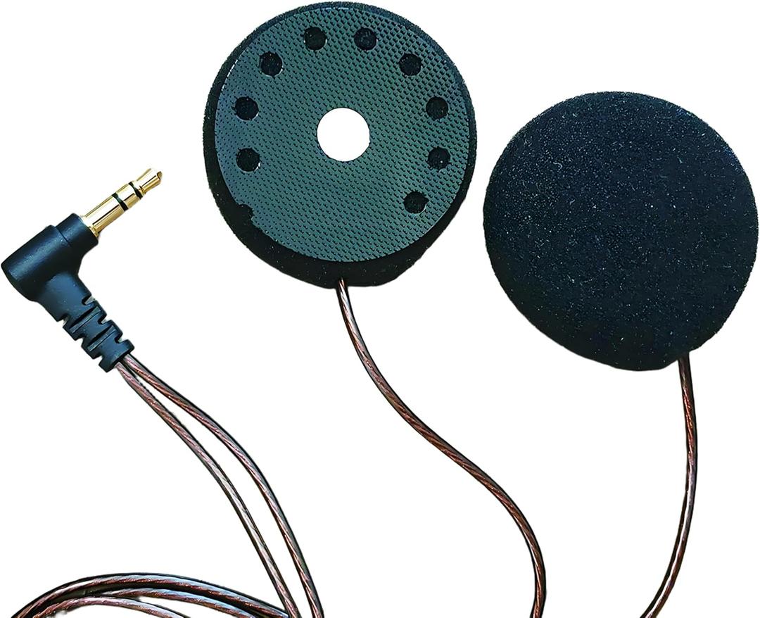 Ride-VOICEPRO Helmet Speaker: Vocal Clarity, Enhanced Magnet, 3.5mm AUX Connectors Ride-VOICEPRO (40MM)