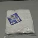 Nabob Wipers New Lint Free Cloth (7 Pack) - 100% Cotton Cleaning Rags Exact Cut - Premium White Rags for Cleaning House - White Rags for Dusting, Staining, Polishing, Painting 18"x18"