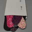 6 Pairs No Show Socks Sockless Shoe Liner Washable Barefoot Shoe Insoles No Slipping Inserts for Women Man(Vintage Style)