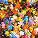 XY-WQ Rubber Duck 150 Pack for Jeeps Bath Toy Assortment - 2.3 Inch Bulk Floater Duck for Kids - Baby Showers Accessories - Party Favors, Birthdays, Bath Time, and More (50 Varieties)