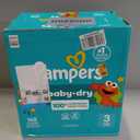 Pampers Diapers - Baby Dry - Size 3, 168 Count, Absorbent Disposable Infant Diaper (Packaging May Vary)