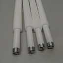 4 Pack F14T8/CW Fluorescent Light Bulb,T8 14 Watts 4100K Cool White T8 Linear Tube, G13 Medium Bi-Pin Base,14.75 inch Overll Length