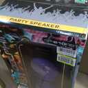 Dolphin 1000W Karaoke Party Speaker with 2 Wireless Microphones, Bluetooth, LED Lights, Tailgate Ready, and Long-Lasting Battery