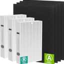 HPA300 HEPA Filter Replacement Compatible with Honeywell Air Purifier HPA300 Series, HPA300, HPA304, HPA8350, HPA300VP, HPA3300b, HPA5300, 3 H13 True HEPA Filter R and 4 Activated Carbon Filter A, Set of 3