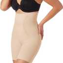 Maidenform Women's Shapewear High-waist Thigh Slimmer, Tummy Control Thigh Slimmer, Firm Control Shapewear for Women, M