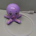 Intoypad Water Table Pump, Octopus Battery Powered Water Pump for Water Table 3 Hours Non-Stop Fun Summer Outdoor Water Toys Outside Water Play Table Accessories for Toddlers Kids (Purple)