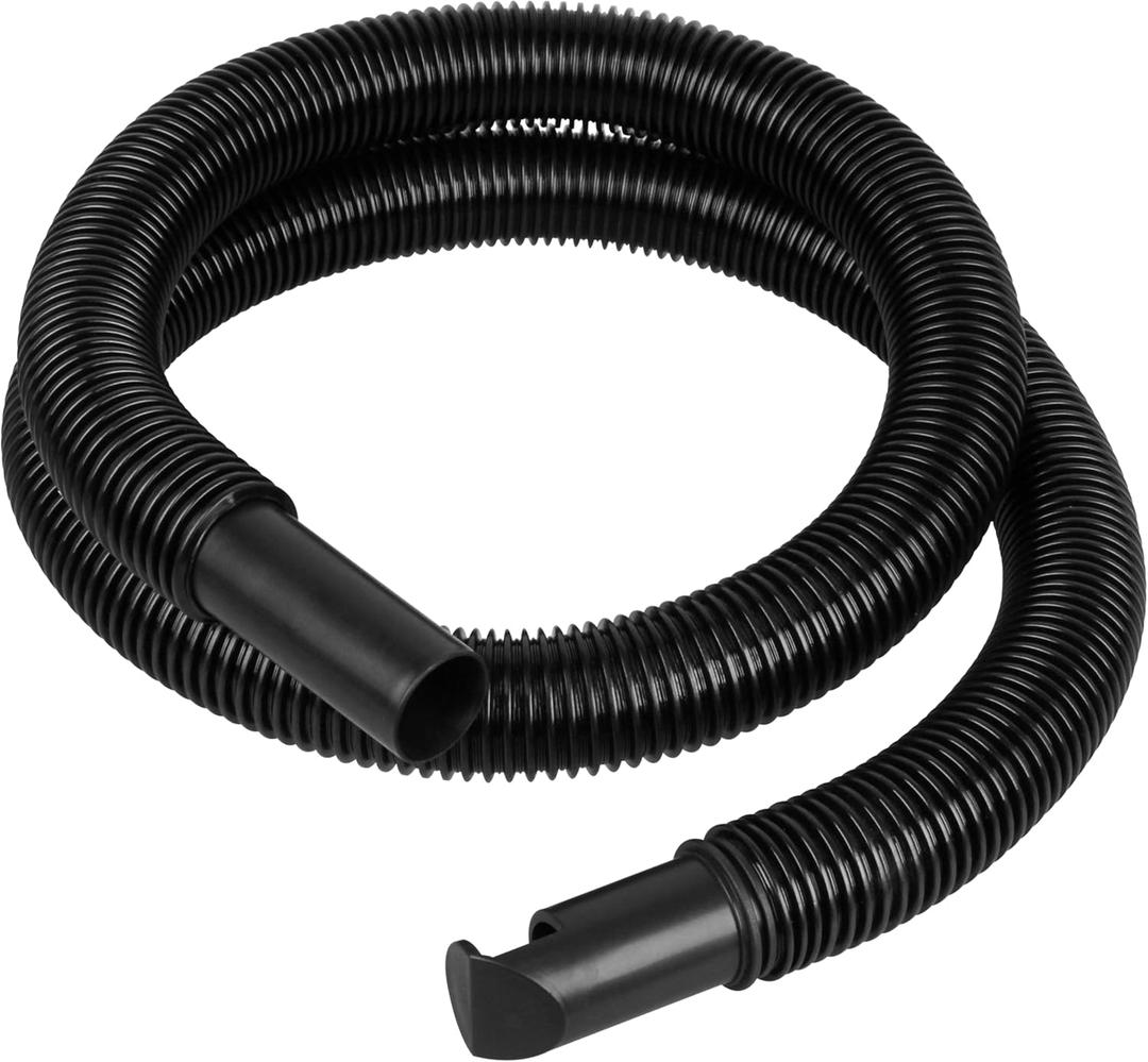 9196300 Flexible Wet/Dry Vac Hose, 1.25" x 4 Ft Durable Vinyl Replacement for Shop-Vac Vacuums