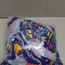 Leinuosen 2 Pcs 70 Inches Jumbo Gift Bag for Baby Shower Extra Large Oversized Plastic Gift Bags with Ropes for Birthday Party Baby Shower Favors(Purple Birthday) (Blue)