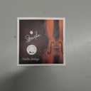 Top Race 4/4 & 3/4 Violin Strings Replacement - Bronze Violin Strings Full Set - Violin String w/Ball Ends - Long-Lasting Silver-Wound Steel Strings - Warm Tone, Flexible - For All Levels