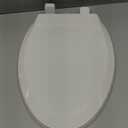 American Standard 5503A00B.020 Slow Elongated Closed Front Toilet Seat, White