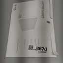 Full Size Keyboard Palm Rest Protector for Microsoft Surface Laptop/Laptop 2 Palm Pads/Wrist Rest, for Stained Keyboard, Renovation Cover Decal 13.5 Inch (Opaque Grey)