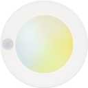 4 Inch Field Selectable 5CCT LED Motion Sensor Ceiling Light, 120V Wired Closet Light, 10 Watts, 600Lm, CRI80+, Non-dimmable, ETL Certified, Wet Location, Round/White, 1 Pack