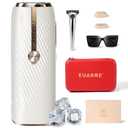 Laser Hair Removal for Women and Men, IPL Laser Hair Removal Painless, Permanent, at-Home Use Facial Hair Removal for Women, Dual Lights, Effective in 2 Weeks, Storage Bag for Travel