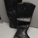 LONDON FOG Womens Irie Riding Boot, Regular and Wide Calf, 9