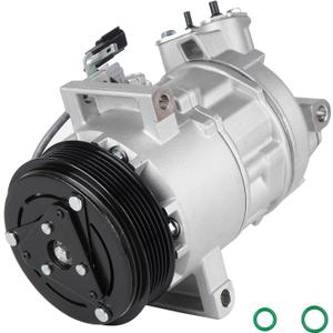 AC Compressor with A/C Clutch Fits for Nissan Tsuru 1.6 1.6L 2013 2014 2015, Sentra 1.8L 2013 2014 2015, 2001730, CO 29072C, 14SD1733