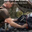 Jump Starter 5000A, 12V Car Battery Jump Starter with USB Quick Charge (Up to 10.0L Gas or 9.0L Diesel Engine), Battery Booster with 3 Modes Flashlight and Jumper Cable