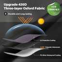 SAFANA 6ft Inflatable Pool Covers for Above Ground Pools [ Cover Diameter: 6ft ] Round Pool Cover for Inflatable Easy Set Pool with Elastic Band, Swimming Pool Windproof Dustproof (Black)