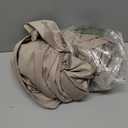 RYB Home Camel Beige Velvet Curtains & Drapes - Energy Efficiency Soft Half Blackout Window Curtains for Bedroom Living Room Backdrop Patio Door, 52 Width x 84 inch Length, 1 Pair