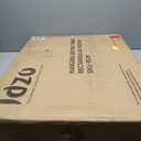 Idzo FSC Acacia Wood Folding Balcony Bar Table for Railings, Adjustable Height & Width, Teak Brush Finish Durable Against Weather, Ideal Spacious Dimension of 27 9/16 x 21 5/8 Inch, Rectangular Design