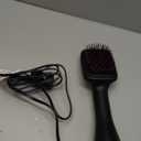 REVLON One-Step Hair Dryer and Styler, All-in-One Detangling and Straightener Brush for Salon-Quality Smooth, Straight Hair, More Shine and Less Frizz, Black