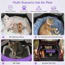 Siedihit Dog Cat Playpen, Puppy Pet Playpen, Small Dogs Tent Crates Cage Indoor/Outdoor, Portable Pop Up Dog Kennel Playpen with Carrying Case for Dogs/Cats/Rabbits,Purple