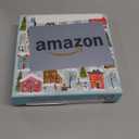 Galison Twinkle Town 500 Piece Puzzle from Galison  Featuring Colorful and Whimsical Illustrations of a Festive Snowy Town, 20" x 20", Makes a Wonderful Gift