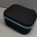 Storage Case Compatible with Walkers Razor Slim/Howard Leight Honeywell Impact Sport/PROHEAR 066 030 Electronic Shooting Earmuffs Hearing Protection Muffs (Black + Teal Case)