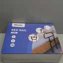 NurturaNook Bed Rails for Elderly Adults Safety, Foldable Adjustable Bed Rail & Assist Handle, Heavy-Duty Grab Bar for Seniors, Pregnant Women, Injury Recovery – Fits Twin, Full, Queen & King Beds