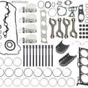 G4KE 2.4L Engine Rebuild Overhaul Kit w/Con Rods Compatible with Sonata Tucson Santa Fe Forte Optima 2008-2019