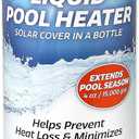 SpaChoice 1-Quart 4-Pack Premium Liquid Pool Heater Solar Cover In a Bottle, Liquid Solar Blanket for Pool, Made in USA