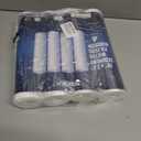 Ronaqua 50 Micron Sediment Water Filter Cartridge 10"x2.5", NSF Certified, 4-Layer Filtration for any 10-inch RO Units & Whole House Systems, Compatible with Culligan P5, AP110, WHKF-GD05, 4 Pack