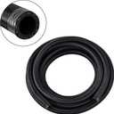 EVIL ENERGY 8AN Fuel Line, AN8 Braided Fuel Hose Nylon CPE 5FT Black