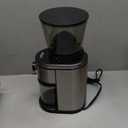 Ollygrin Burr Coffee Grinder, Electric Conical Coffee Bean Grinder With 30 Adjustable Grind Settings For 2-12 Cups, Sliver & Black