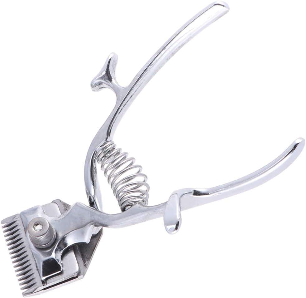 Mobestech Eco-Friendly Manual Hair Clippers Classic Old School Barber Clippers Non Electric Stainless Steel for Men Pet Grooming 5.9 Inch