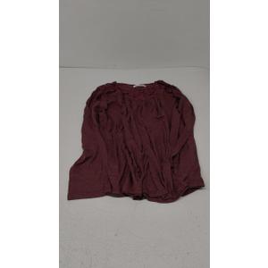 Quenteen XXL Woman's Plus Size Longsleeve Color Wine