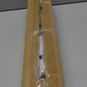 Artificial Eucalyptus Stems in Glass Vase with Faux Water, 14" Fake Plants for Home Decor, Coffee Table Centerpieces, Office, Bathroom & Farmhouse Weddings - Faux Plants Decorations (Beige)