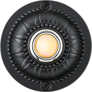 Dreyoo Round Metal Doorbell Push Button, Black Wired Lighted Up LED Doorbell Button Replacement Solid Iron Door Bell for Home Universal Garage Door Opener Switch(Warm White) Dreyoo Round Metal Doorbell Push Button, Black Wired Lighted Up LED Doorbell Button Replacement Solid Iron Door Bell for Home Universal Garage Door Opener Switch(Warm White)