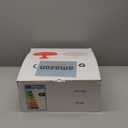 Orange Mushroom Lamp, Mid Century Modern Table Lamp for Bedroom, Minimalist Mushroom Decor Bedside Small Lamps, 2700K(Bulb Included, Plug Powered)