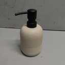 GalDal Soap Dispenser Beige,Hand Soap Lotion Dispenser for Bathroom Countertop,Soap Dispenser for Kitchen.