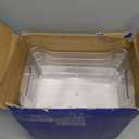 Tiawudi 12 Pack Plastic Storage Bins, Multi-Use Organizer Bins, Pantry Organizer, Clear Storage Containers for Home, Kitchen, Office, Cabinet, Shelf and Fridge Organization