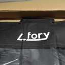 Seat Mat with Backrest, Prayer Mat, with Carry Bag, Black