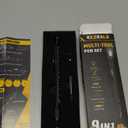 KEZKALS Gifts for Men, 9 in 1 Multitool Pen, Birthday Gifts for Men, Mens Gifts for Dad Him, Anniversary Graduation Gifts for Mens Who Wants Nothing, Father's Day Gifts for Husband, Cool Gadgets Tools (Black)