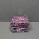 BLUBLU Unicorns Donuts Rainbow Portable Lunch Bag Insulated Cooler Bag for Travel/Picnic/Work, Pack 4