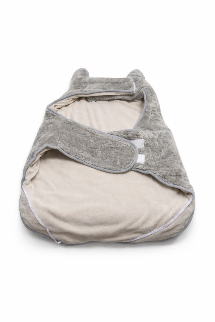 Pet Plush Dogs Vest (Gray-XL)