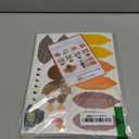 25Set Thanksgiving Crafts for Kids Make A Thankful Turkey Hanging Ornament DIY Fall Turkey Stickers Kit for Kids Thankful Art Project Activity Thanksgiving Party Favor Classroom Home Decoration