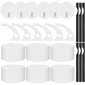 24 Pack VX101 Vacuum Filters Replacement Compatible with Shark MessMaster Portable Wet Dry Vacuum VX101 UV105 VS101 VS100 VS105 VX100, Parts # XFFKVS100, XPMFVS100