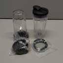 [Upgraded] Replacement 24oz Cups for Nutri Ninja Blenders, Cups with 7 Fins Replacement Extractor Blade Parts fit Ninja Auto iQ BL682-30 BL642-30 BL450-30 BL455-30 BL456-30 BL482-30 BL687CO-30 etc.